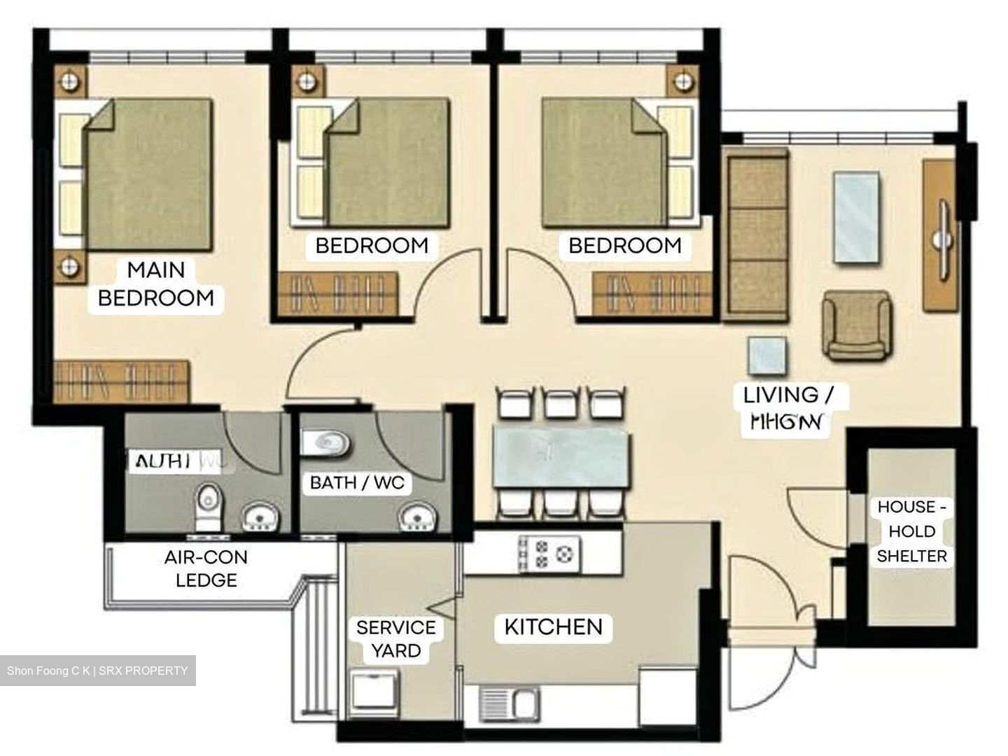 Blk 508B Angsana Breeze @ Yishun (Yishun), HDB 4 Rooms #596832401